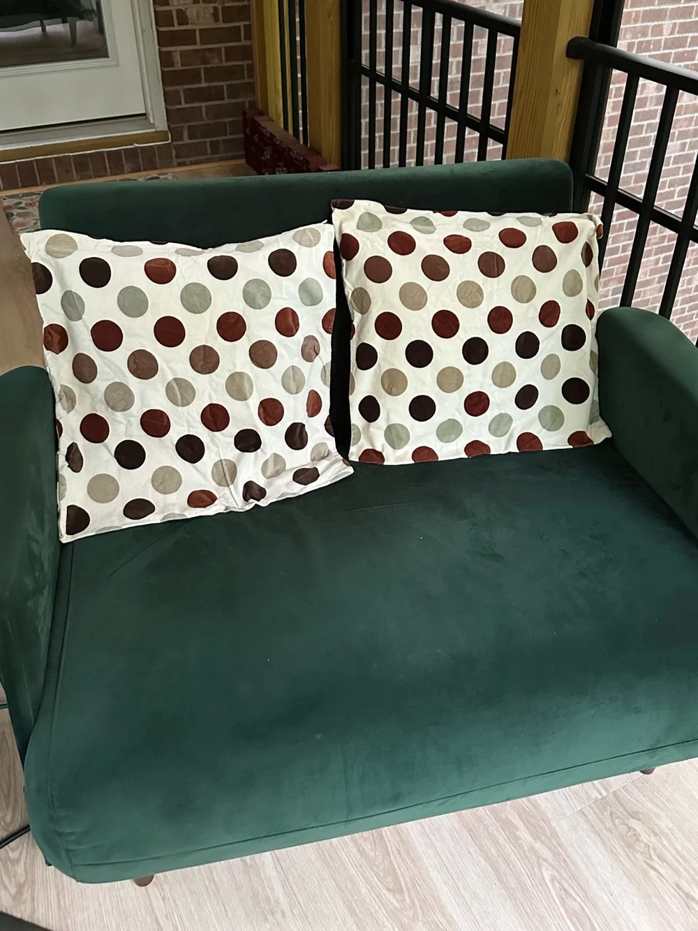 Neutral Velvet Minimalist IKEA Stockholm Cirkel Pillow - Set of 2 Covers